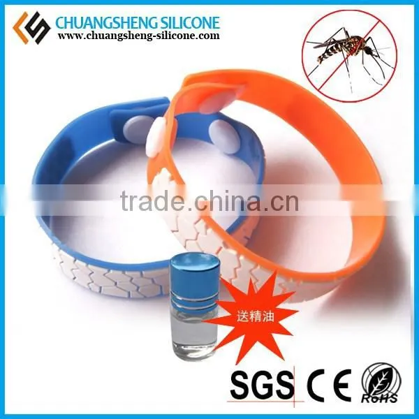 Cheapest Silicone Mosquito Repellent Bracelet With High Quality photo-6