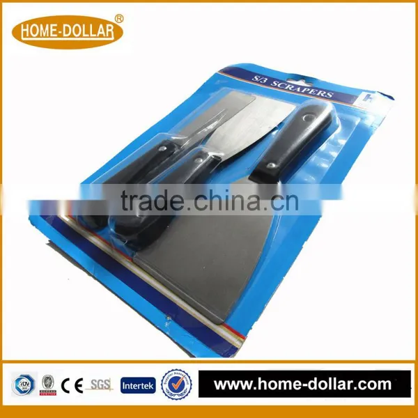 3PC High Grade Putty Knife Scraper and Wall Scraper Set photo-3