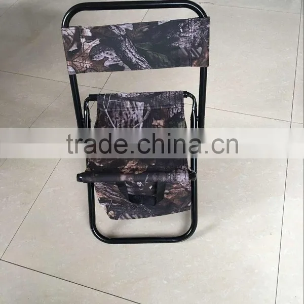 Foldable Fishing Stool With Cooler Bag/ Folding Stool With Ice Bag