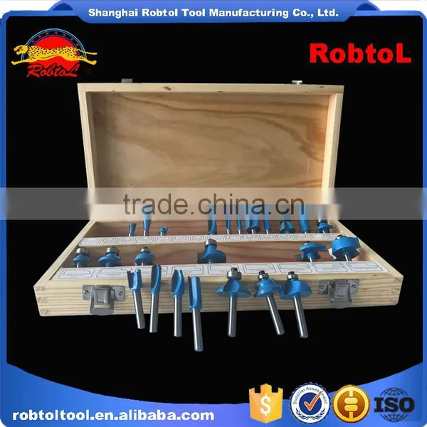 24 Pcs Wood Router Bit Set Kit 8mm Shank for Woodworking Tungsten Carbide End Mill Cutting CNC Carved Engraving Milling Cutter photo-2