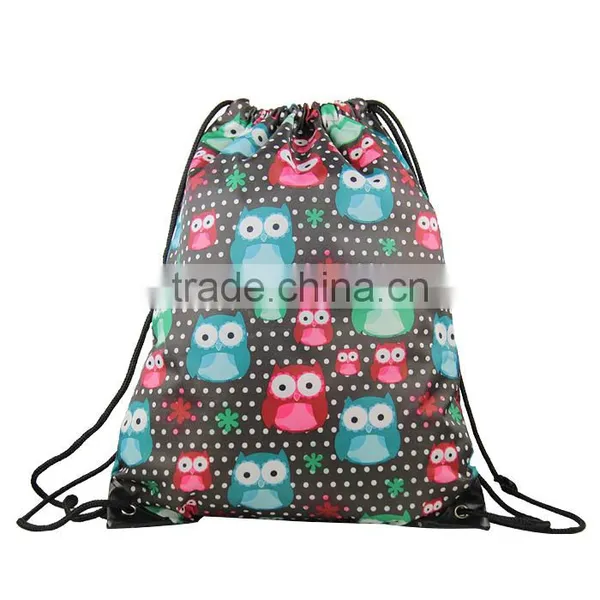 Polyester Material Drawstring Bucket Bag photo-2