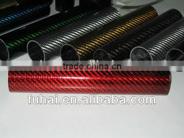 Carbon Fiber Tube, Carbon Fiber Tube With Color