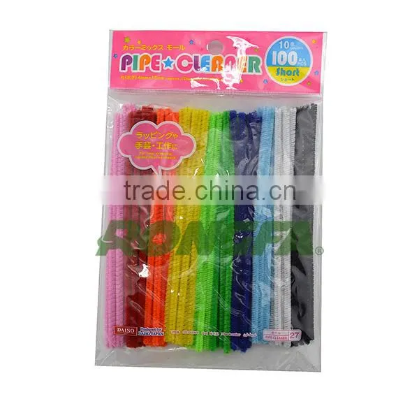 5mm x 30cm x 100pcs per Bag High Quality Chenille Stem For Education photo-4
