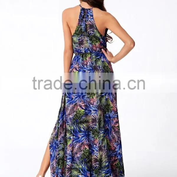 Hot Sale Korean Fashion Summer Long Dress for Women Sexy Ladies Casual Dress Spring Summer 2016 photo-3