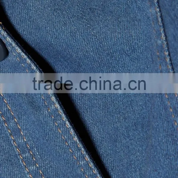 2016 New Style High Quality Denim Jacket Women Cheap Made in China photo-4