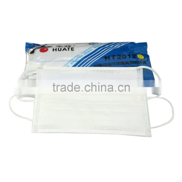 3 Ply Non Woven Fabric Disposable Industrial Face Mask photo-2