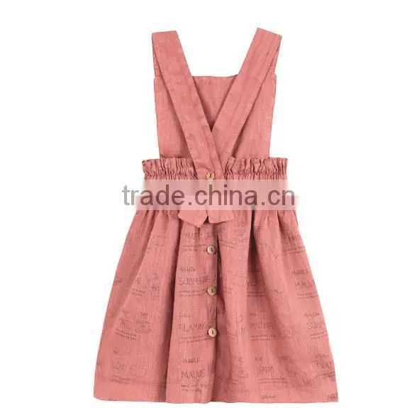 New Fashion Baby Boutique Clothing Pinafore Dress Latest Dress Designs Photos Kids Summer Dress photo-2
