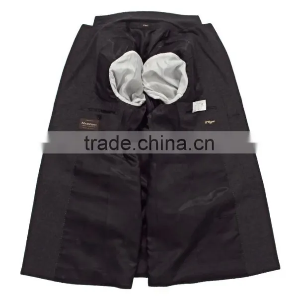 Men Coat Winter Wear Wool Fabric Grey Color photo-3