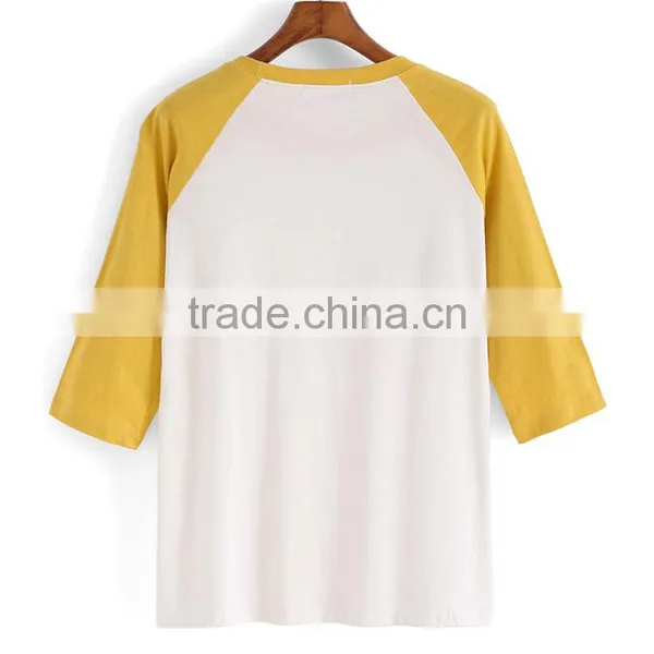 China Fashion Embroidered Short Sleeve Woman T-shirt Summer Woman Clothing Custom Woman T-shirt photo-3