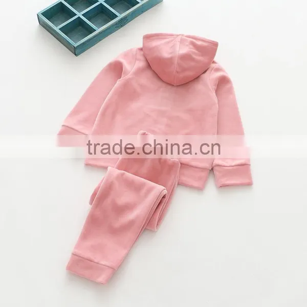 Wholesale New Style Velvet Girls Casual Kids Clothing Set photo-4