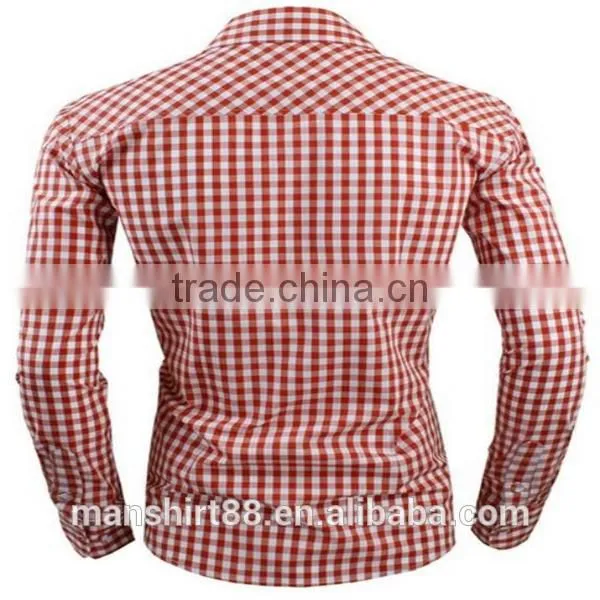 2016 New Wholesale Made to Measure Custom Mens Casual Dress Shirts photo-2
