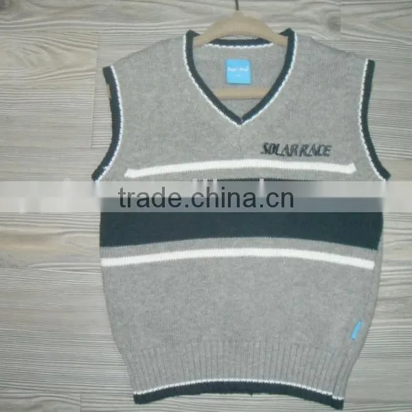 Sweater Vest Striped