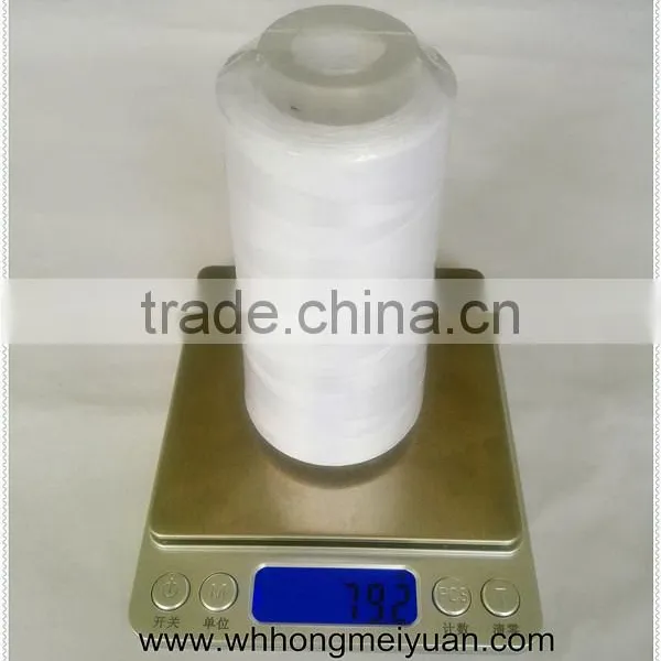 100% Cone Polyester Sewing Thread Plastic Yarn Dyeing Cone photo-4