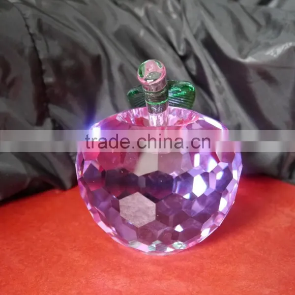 Beauty Crystal Apple ,crystal Gift ,crystal Christmas Gift photo-3