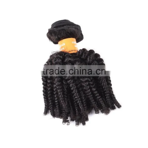 Wholesale Virgin Raw Cheap Black Indian Curly Hair Extensions photo-3