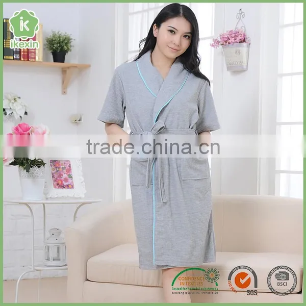 Cozy Anti-Pilling Cheap Fleece Spa Robes Wholesale photo-5