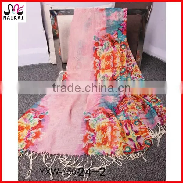 Western Hot Sale Autumn Winter Fashion Merino Wool Scarf photo-2