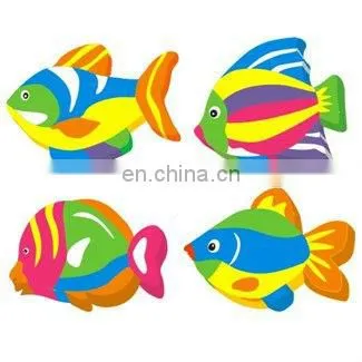 Fish shaped eraser