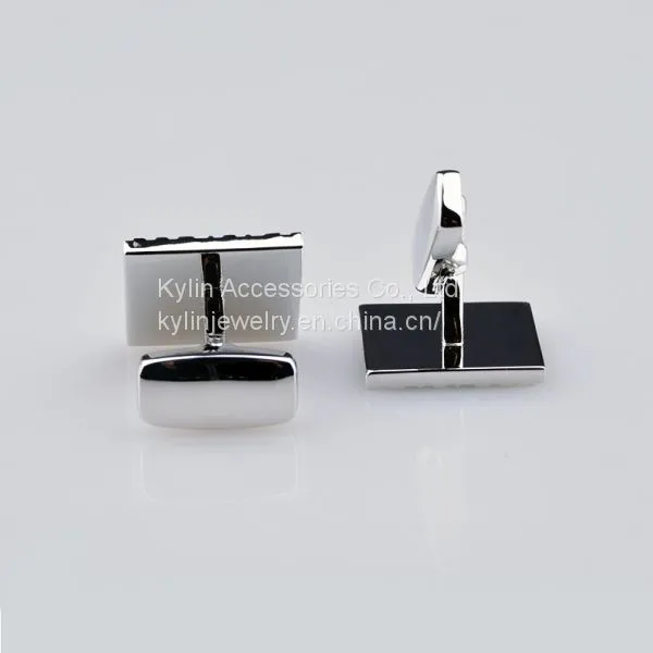 Fashion Brass Cufflink Square Cufflink photo-4