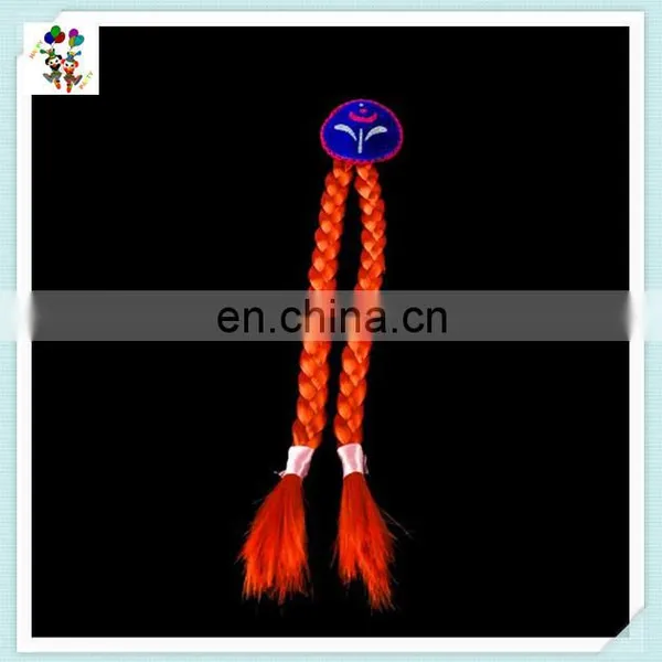 Girls Twist Braided Plait Hoop Colors Synthetic Hair Headband HPC-0134 photo-4