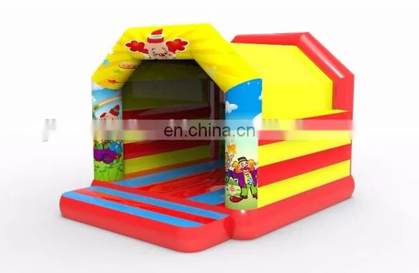 2017 High Quality New Design Cheap Movable 0.55mm PVC Inflatable Small Bounce House for Sale photo-4
