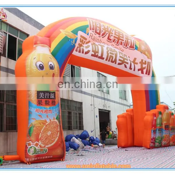Hot Sell Inflatable Arch, Inflatable Bottle Arch for Advertising, Cola Archway for Outdoor Event photo-3