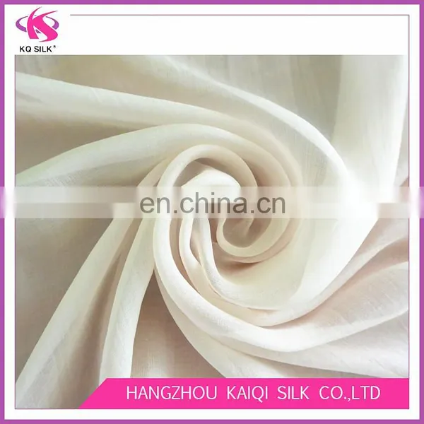 Hot Sale Silk for Wedding Dress Solid Color Fabrics Chiffon Light Incarnadine Plain Dyed Fabrics Textiles Silk photo-6