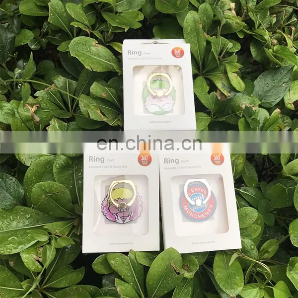 BSCI Promotional Custom Printed Acrylic Mobile Phone Ring Holder photo-6