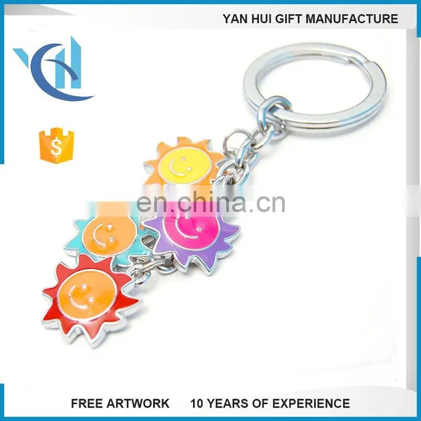 Fashion Promotional Gift Keycahin Series Colours Mini Metal Bag Heart Creative Charm Keychain photo-6