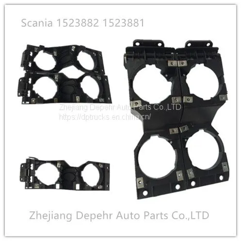 Zhejiang Depehr Heavy Duty European Truck Body Parts Foglamp Cover Scania Truck Foglight Bracket Housing 1523882 1492258 photo-2
