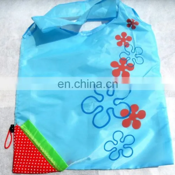 Strawberry Fruits Design Folding Shopping Bags/promotion Shapes of Bag for Shopping