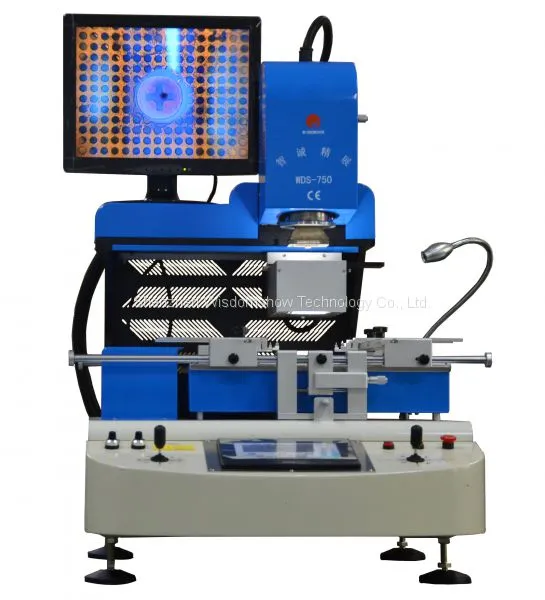 WDS-750 Full Auto Bga Rework Station Ps4 Controller Motherboard Repair Machine