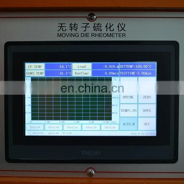 Factory Direct Sales Moving Die Rheometer Rubber Test Machine Supplier Rotorless Product photo-2