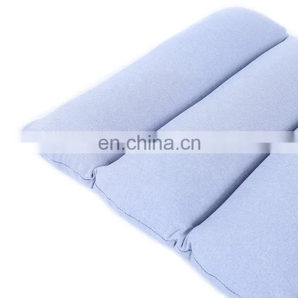Fashion Design Foldable Seat Mat Folding Seat Cushion Bule Four Folded Multifunction Polystyrene Cushion With Zipper photo-6