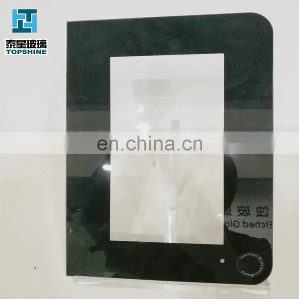 2mm, 3mm Black Painted Edge Tempered Glass Panel for Ebook photo-2