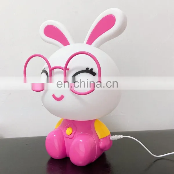 LED Lamp Kids Baby Small Night Light Rechargeable Night Light Stand Lamp for Children photo-3
