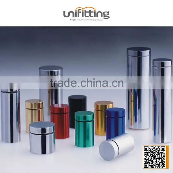 China Supplier Aluminium Flat Top Glass Standoff Hardware photo-6