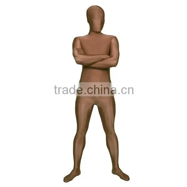 Plain Color Full Body Spandex Suit For Men and Women HNF003 photo-4