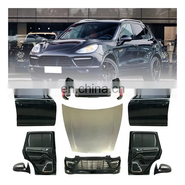 Hot Selling STYLE CARBON FIBER ENGINE HOOD BONNET Car Body Kit FOR 2006 Cayenne photo-5