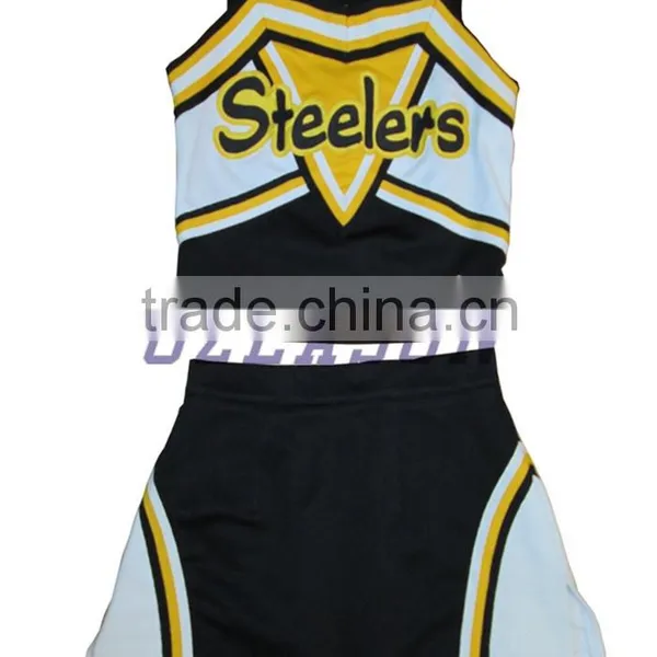Latest Most Popular Custom Cheerleading Uniforms Wholesales, Sublimation XL Cheerleading Uniform photo-4