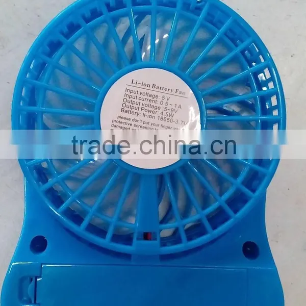 5v Mini Full Color Desktop Programable Mini Flexible Usb Fan photo-2