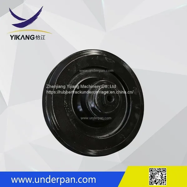 Morooka front idler roller MST300 for dumper machinery rubber track undercarriage parts