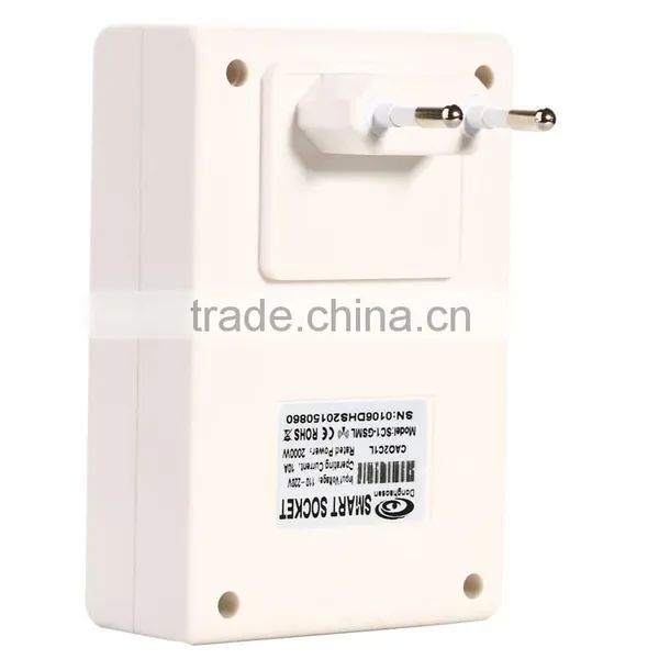 AC110-220V 2200W 10AMP GSM Remote Control Power Switch Suitable for AU/EU/UK Plug With Power Failure SMS Reminder Automatically photo-5