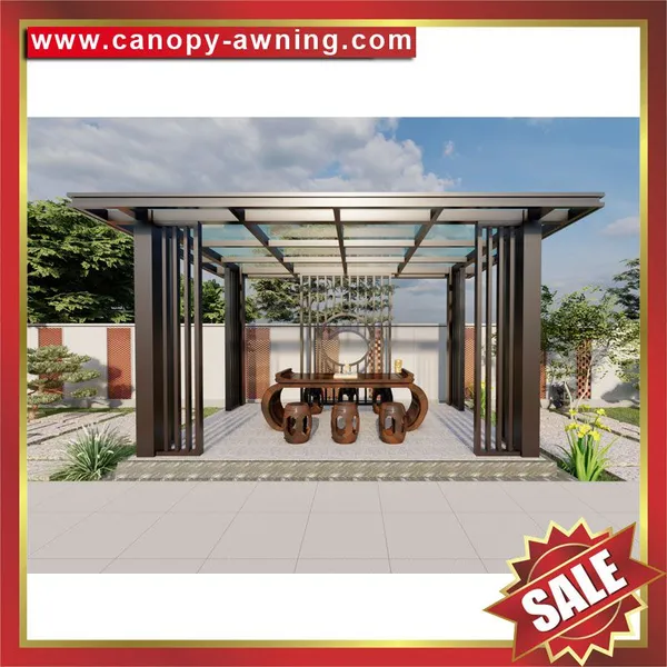 Beautiful Outdoor Park Garden Aluminum Alu Gazebo Pavilion Pagoda Shelter Canopy Awning Manufacturer China photo-3