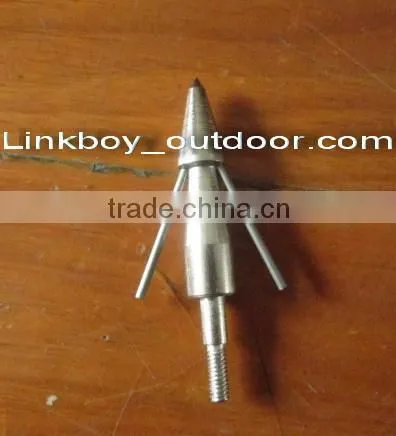 Linkboy Classical Bowfishing Point 37g /w Thread and Socket OD 10mm photo-2