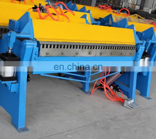 Factory Manufacturer 2mm 1000mm WS-2*1000 Thin Steel Manual Edge Folding Machine for Metal Plates photo-5