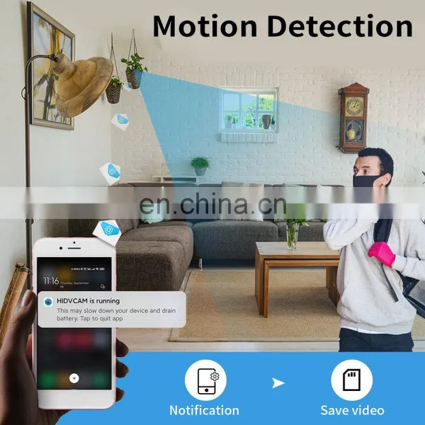 Mini Camera Cctv Wifi Hidvcam Motion Detection Ip Hd 1080p Detector Battery Powered Secret A18 Micro Hidden CAM photo-5