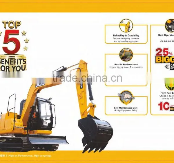 JCB JS 81TRACKED EXCAVATOR photo-2