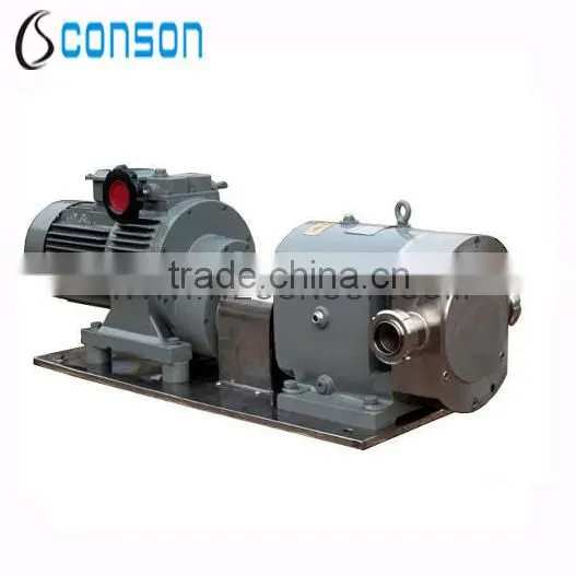 304 and 316 Food Grade Stainless Steel Rotary Lobe Pump