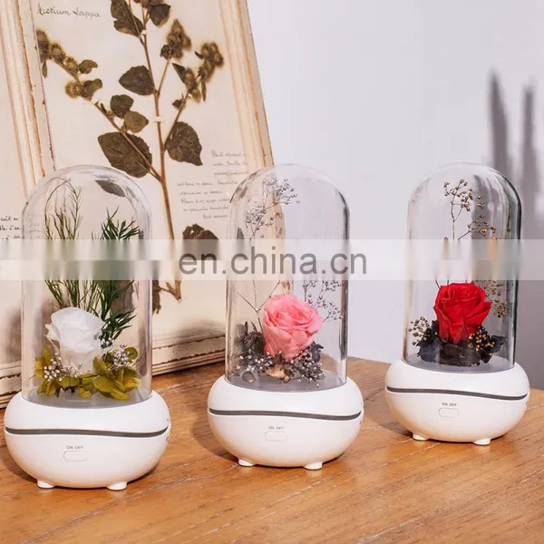 Amazon Hot Selling Aroma Lamp Wireless Comfortable Night Accompany Night Light photo-3